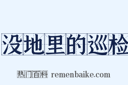 没地里的巡检是什么意思的图片